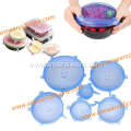 FDA/LFGB Durable & Reusable Stretch Silicone Food Lid